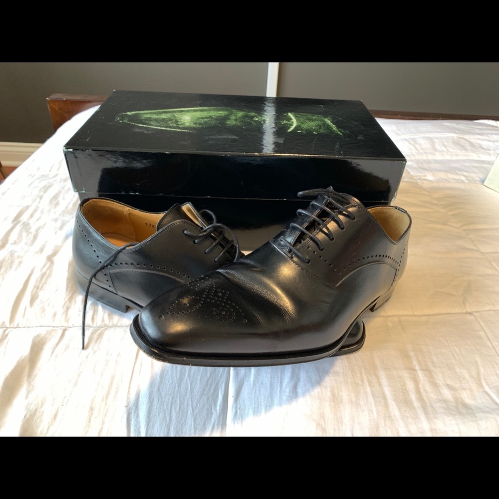 Men’s dress shoes.